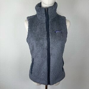 Patagonia Los Gatos Hoodless Fleece Vest smolder blue Women's Size Small S